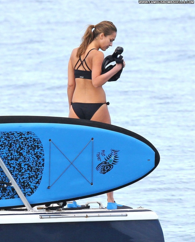 Jessica Alba Celebrity Hawaii Bikini Candids Beautiful